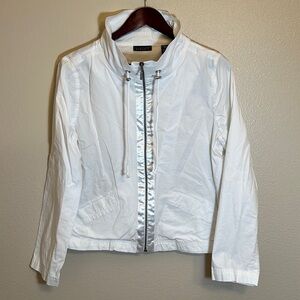 Apostrophe White Lightweight Jacket